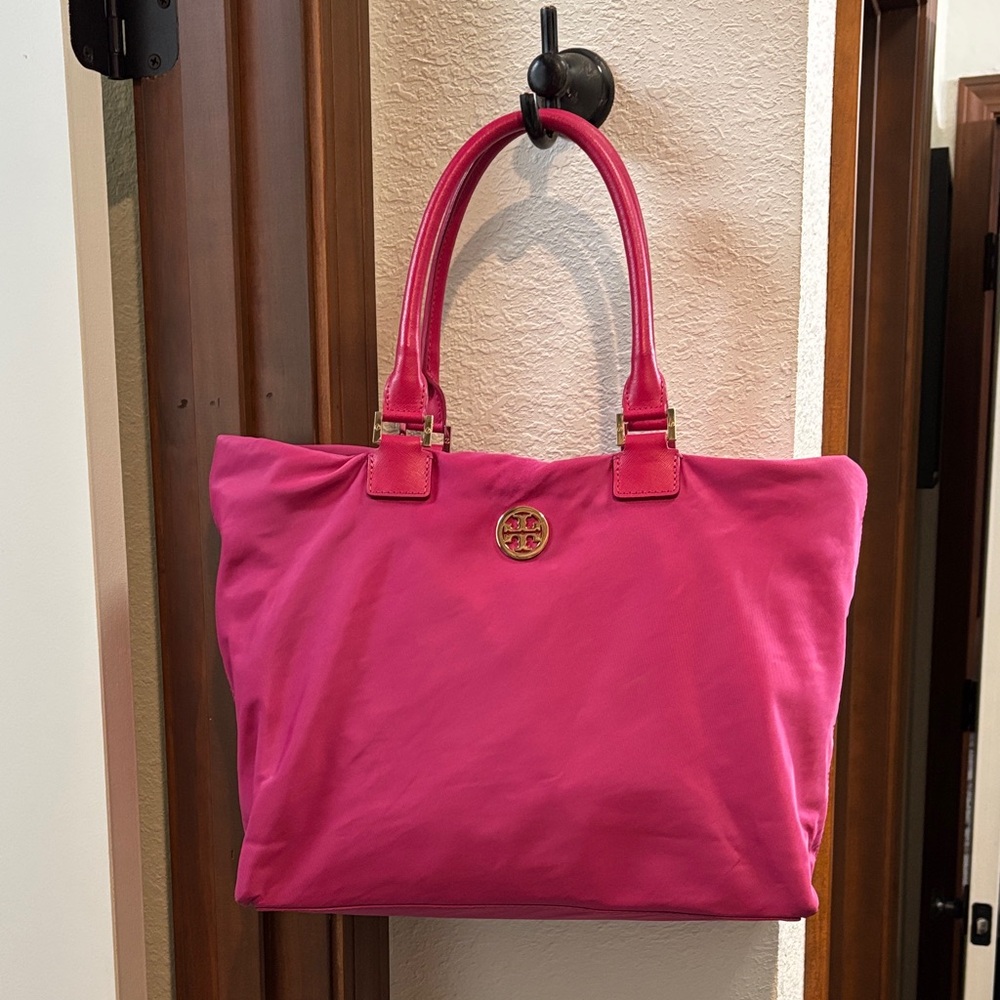 Tory Burch Fuchsia Tote Bag